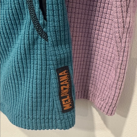 Melanzana Teal and Lavender Melly Hoodie - Picture 2 of 6